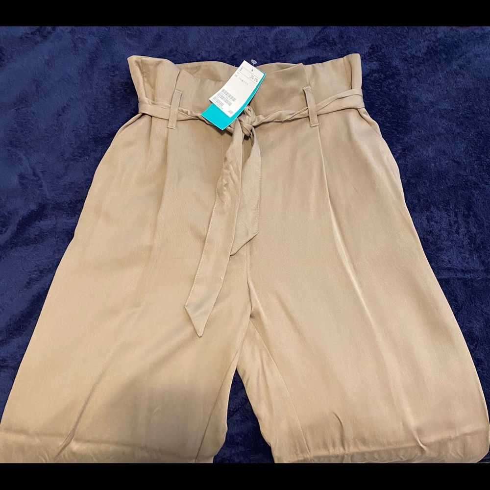 High waisted dress pants (wide leg)